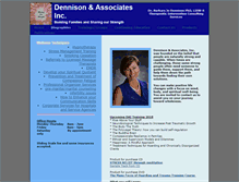 Tablet Screenshot of dennisonassociatesinc.com